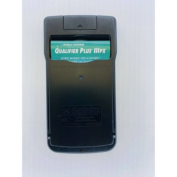 Calculated Industries 3415 Qualifier Plus IIIx Advanced Real Estate with Case - Picture 5 of 10